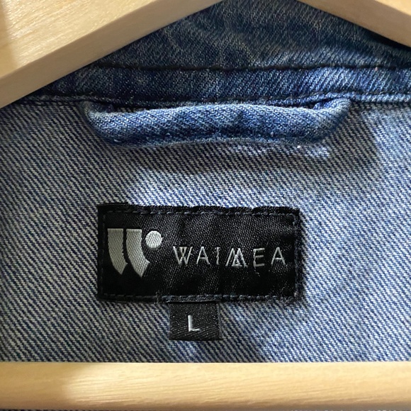 Waimea Distressed Denim Jean Jacket - Picture 2 of 8